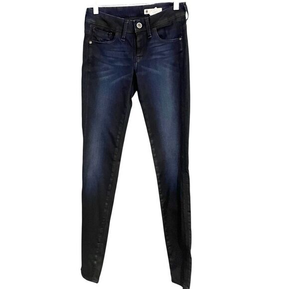 G-Star Raw Woman’s Nova Mid-waist Skinny Glaze Super-stretch Dk Aged Jeans Sz 26 - Picture 4 of 8